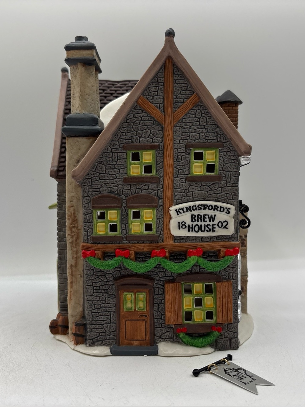 Department 56 1998 Vintage HVC Dickens Village Kingsford’s Brew House 5811-4 EUC